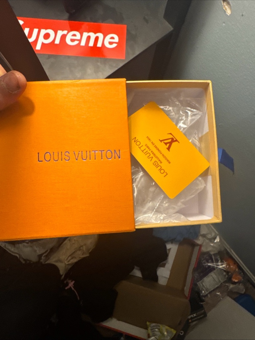 Louis Vuitton Black Monogram Leather Belt with LV Buckle - Picture 7 of 7